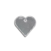 Reflexbricka Hjärta 57x57 mm – glasklar