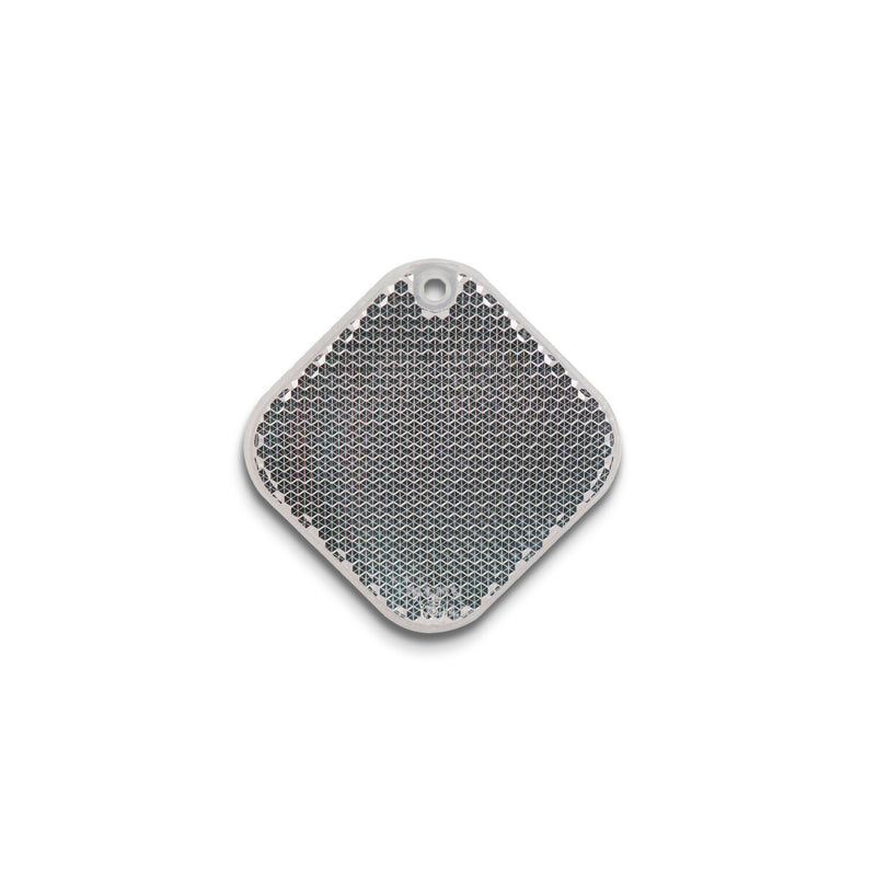 Reflexbricka Fyrkant 53x53 mm – glasklar