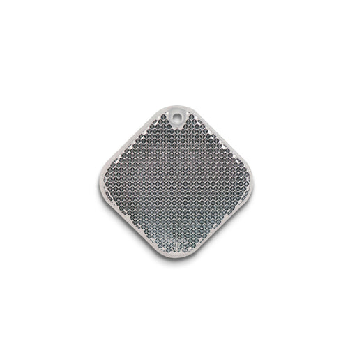 Reflexbricka Fyrkant 53x53 mm – glasklar