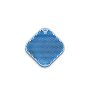 Reflexbricka Fyrkant 53x53 mm – blå