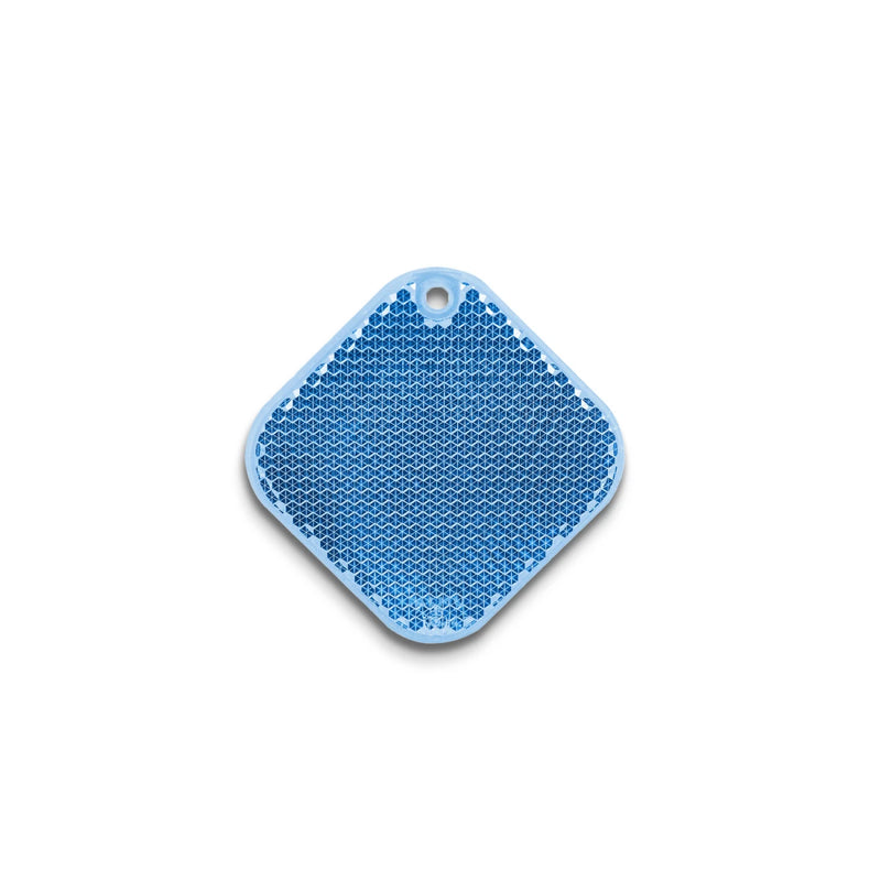 Reflexbricka Fyrkant 53x53 mm – blå