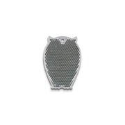 Reflexbricka Uggla 46x65 mm – glasklar