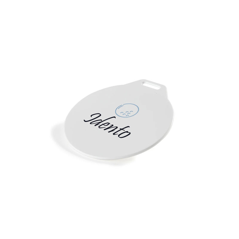 Bagbricka rund Ø 100 mm – vit