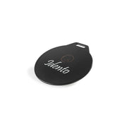 Bagbricka rund Ø 100 mm – svart