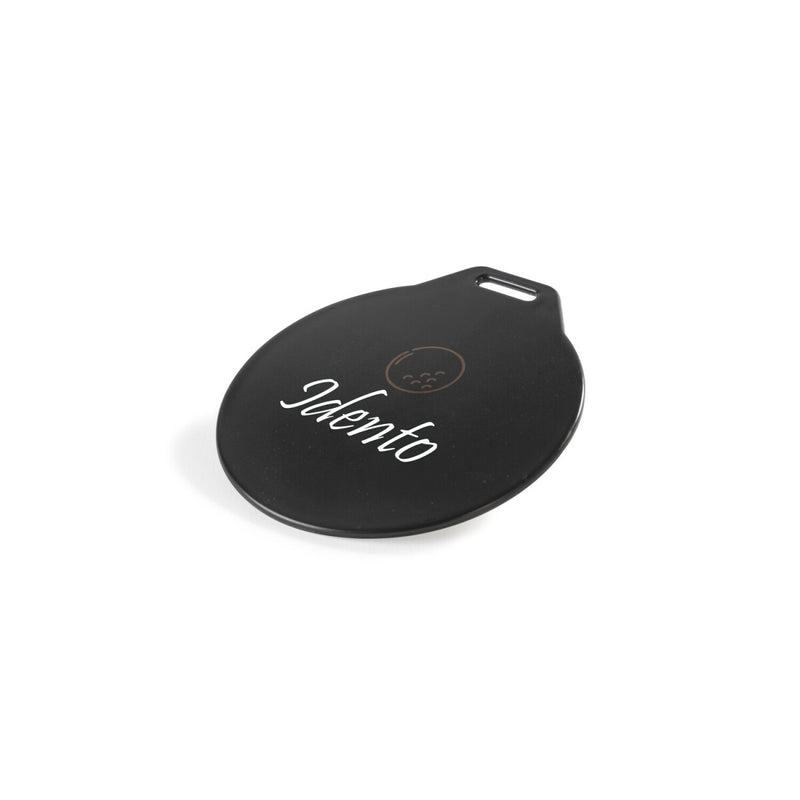 Bagbricka rund Ø 100 mm – svart