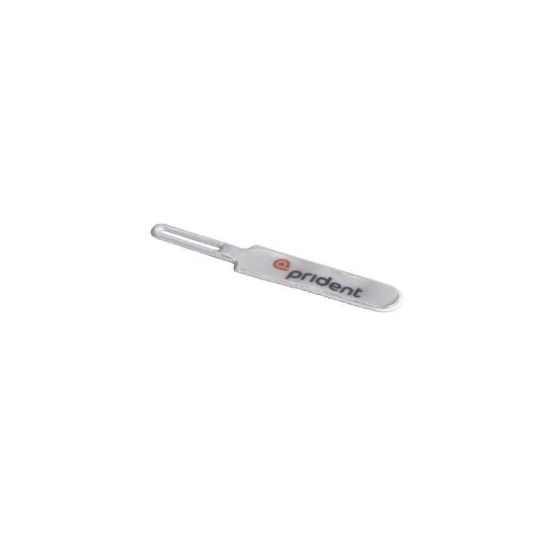Reflex Zip tag 90x15 mm – vit