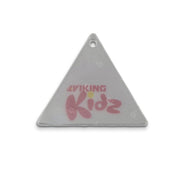 Reflexhanger – geometriska former – Hanger Triangel 63x55 mm | vit