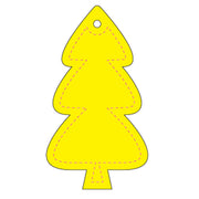 Reflexhanger – figurer – Hanger Gran 42x76 mm | flourgul