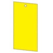 Reflexhanger – figurer – Hanger Parallellogram 40x83 mm | flourgul