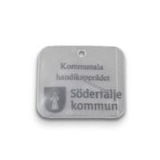 Reflexhanger – geometriska former – Hanger Rektangel #3 50x43 mm | vit