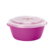 Matlåda rund 0,5 l – pastellrosa