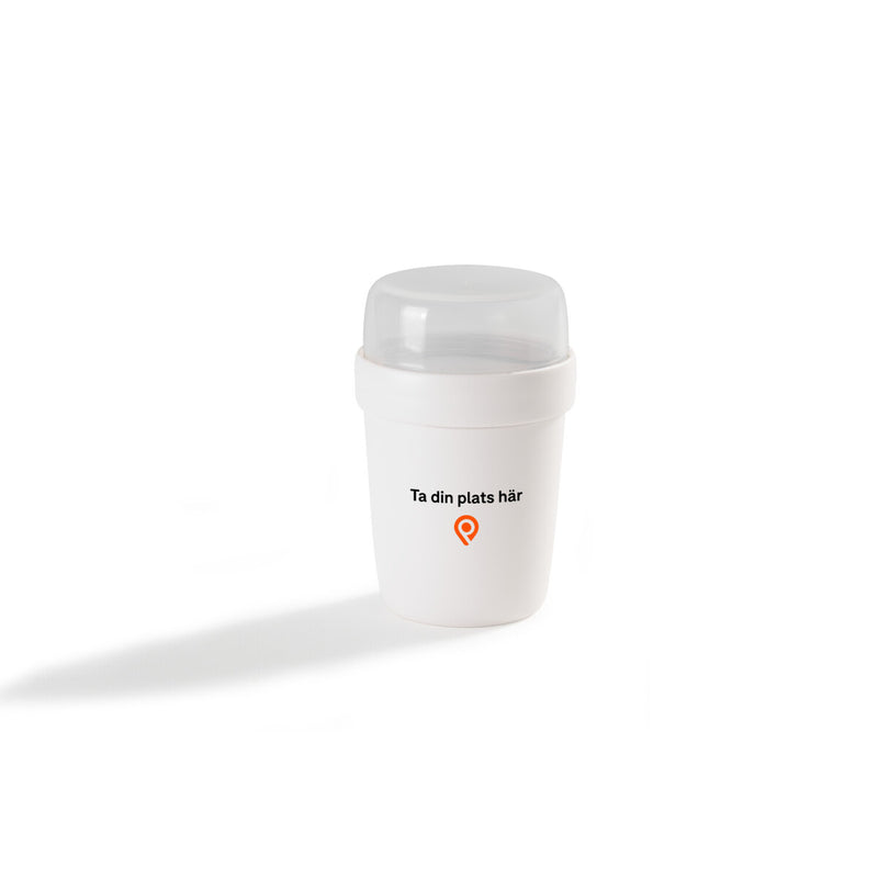 Yoghurtbägare – vit
