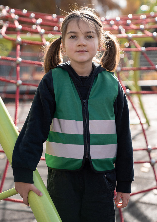 Reflexväst för barn med dragkedja “Aalborg“