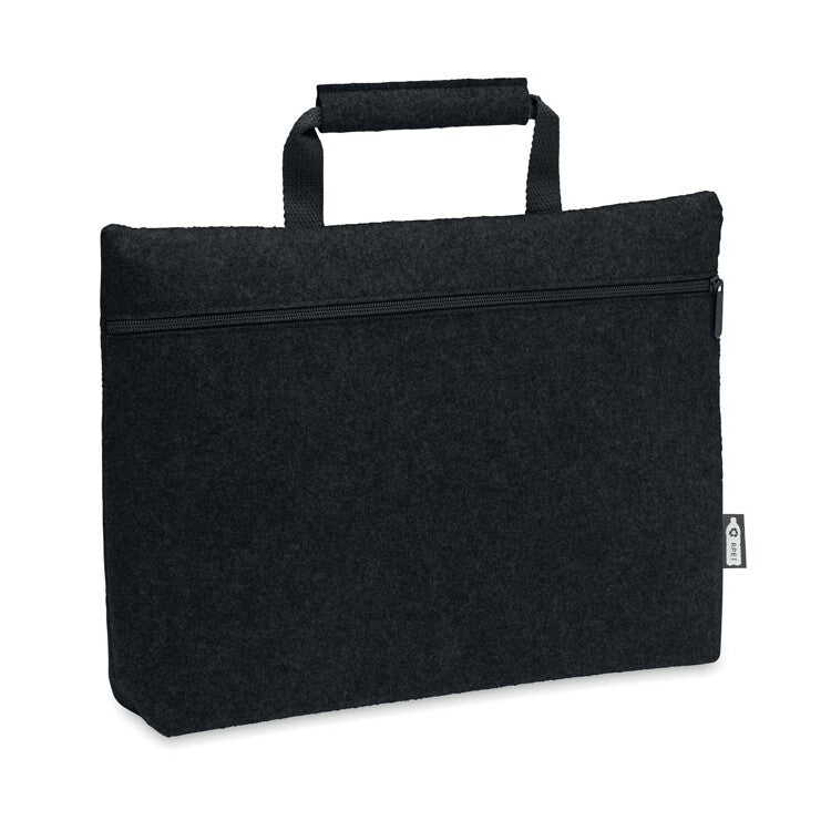 Tapla 15 tum – svart laptopfodral i RPET-filt