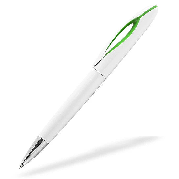 Loop Pen – Vit / grön