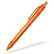 Pet Bottle Pen – Orange transparent